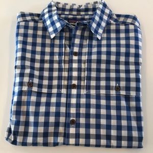 Men’s Patagonia Gingham Button-Down size L